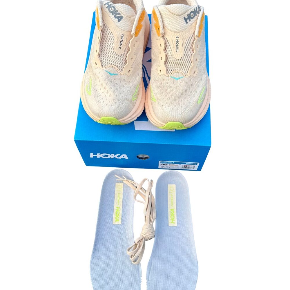 HOKA - Clifton 9 - Size 9 - Fair Condition! 🌟NEVER USED INSOLES🌟